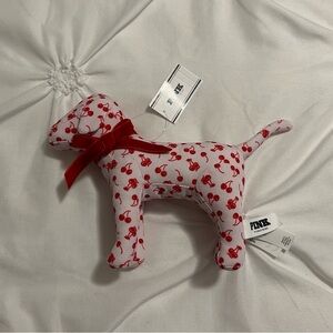 victoria’s secret PINK mini cherry dog plush
